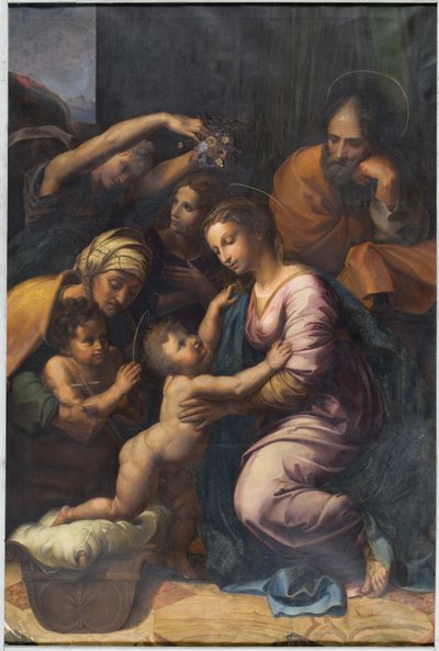 Sacra Famiglia di Francesco I da Raffaello Sanzio Raphael