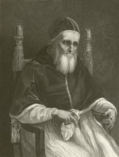 Giulio II da Raffaello Sanzio Raphael