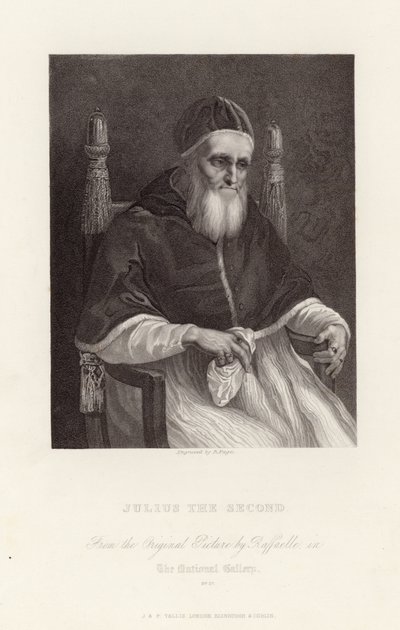 Giulio II da Raffaello Sanzio Raphael