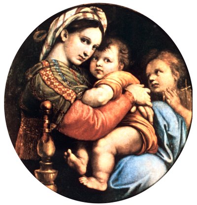 Madonna della Seggiola da Raffaello Sanzio Raphael
