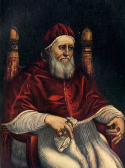 Papa Giulio II, c1512, c1912 da Raffaello Sanzio Raphael