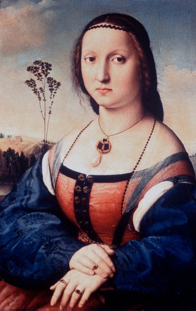 Ritratto di Maddalena Doni da Raffaello Sanzio Raphael