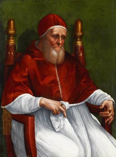 Ritratto di Papa Giulio II da Raffaello Sanzio Raphael