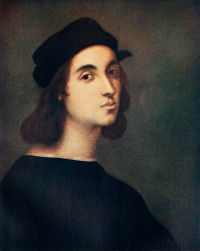 Ritratto di Raffaello da Raffaello Sanzio Raphael