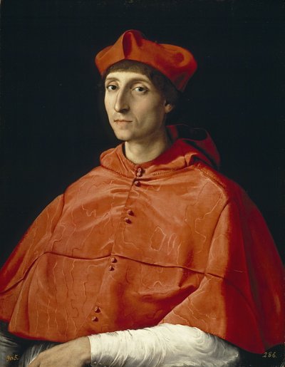 Ritratto di un cardinale, c. 1510 da Raffaello Sanzio Raphael