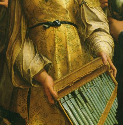 Santa Cecilia circondata da San Paolo, San Giovanni Evangelista, Sant