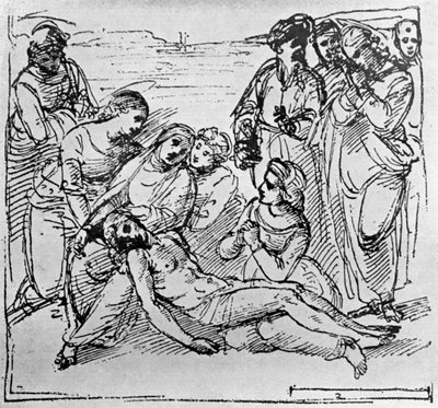 Studio per La Deposizione da Raffaello Sanzio Raphael