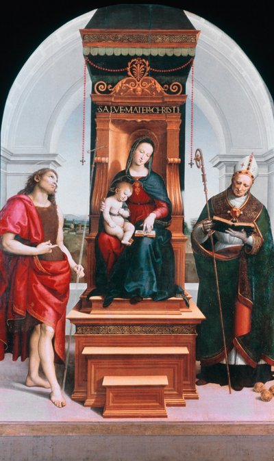 La Madonna Ansidei da Raffaello Sanzio Raphael