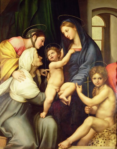 La Sacra Famiglia da Raffaello Sanzio Raphael