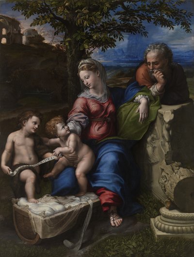 La Sacra Famiglia sotto una Quercia, ca. 1518 da Raffaello Sanzio Raphael