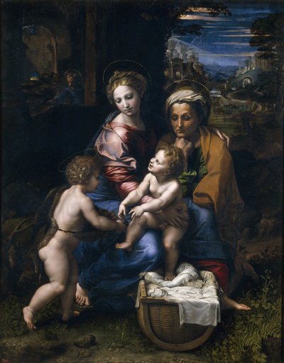 La Sacra Famiglia con Giovanni Battista e Sant