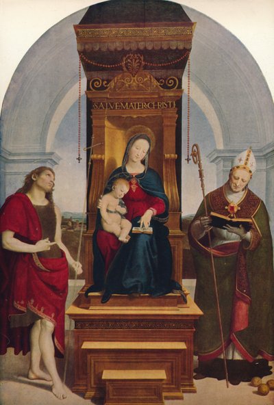 La Madonna degli Ansidei, 1505 da Raffaello Sanzio Raphael