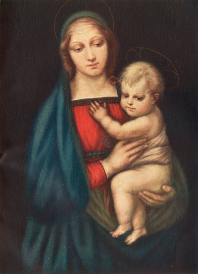 La Madonna Del Gran Duca, 1505, c1912 da Raffaello Sanzio Raphael