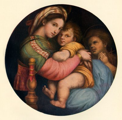 La Madonna della Sedia, c1514, c1912 da Raffaello Sanzio Raphael