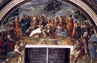 Il Parnaso, dalla Stanza della Segnatura da Raffaello Sanzio Raphael