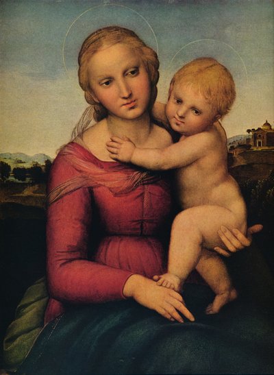 La Madonna Cowper Piccola, 1505 da Raffaello Sanzio Raphael