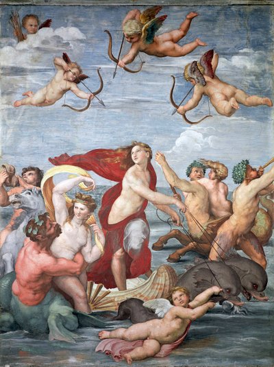 Trionfo di Galatea, c. 1512 da Raffaello Sanzio Raphael