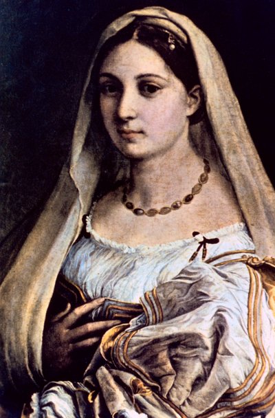Donna con il velo La Donna Velata da Raffaello Sanzio Raphael