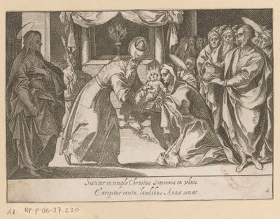 Presentazione di Cristo al tempio da Raffaello Schiaminossi