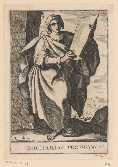 Profeta Zaccaria da Raffaello Schiaminossi