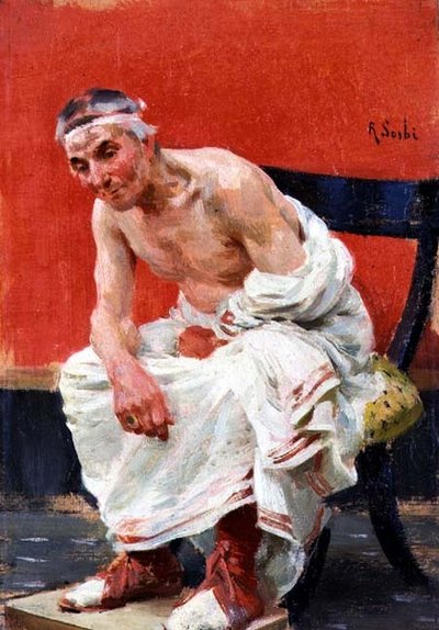 Un Momento di Pensiero da Raffaello Sorbi