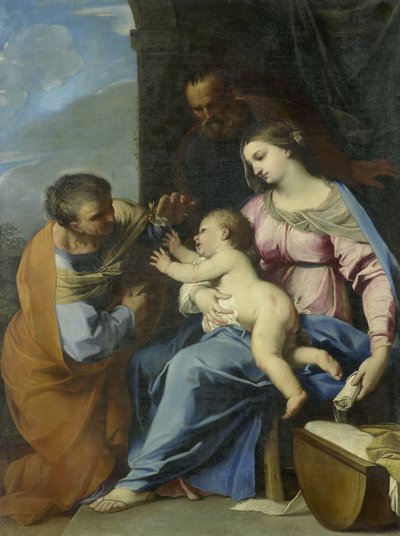 La Sacra Famiglia da Raffaello Vanni (attributed to)