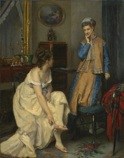 Confidenze, c.1870 da Raimundo de Madrazo y Garreta