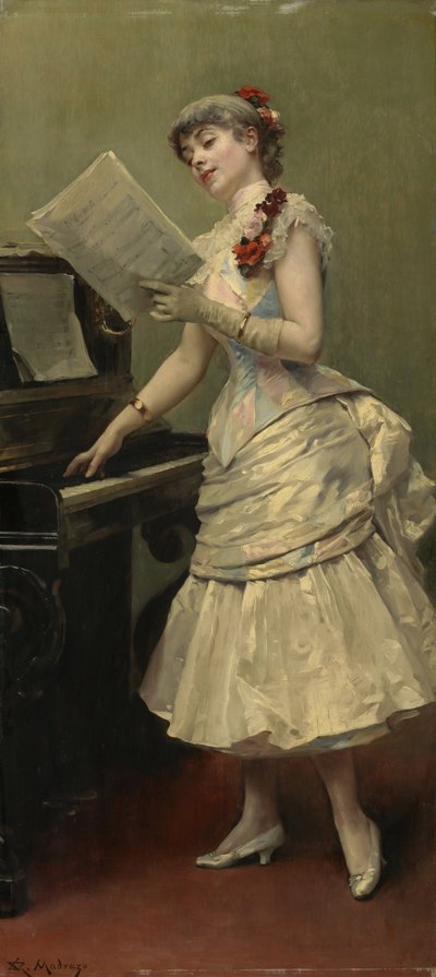 Il Cantante da Raimundo de Madrazo y Garreta