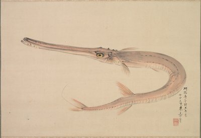 Pesce ago Yagara, 1870 da Raisho Nakajima