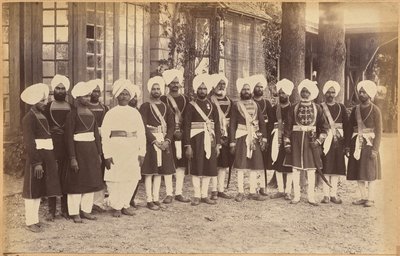 Servitori di Sua Eccellenza, il governatore del Punjab da Raja Deen Dayal