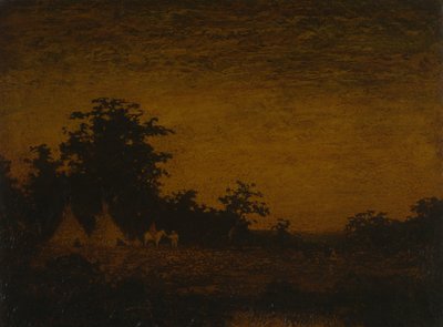 Accampamento indiano da Ralph Albert Blakelock