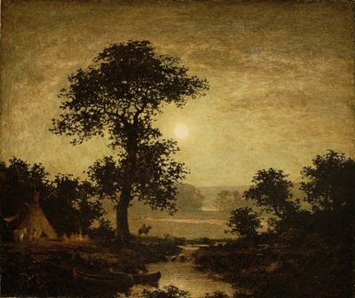 Chiaro di luna, c.1885-89 da Ralph Albert Blakelock