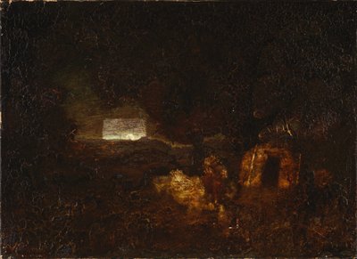 I costruttori di canoe da Ralph Albert Blakelock