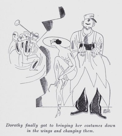 Illustrazione per "But Gentlemen Marry Brunettes" di Anita Loos da Ralph Barton