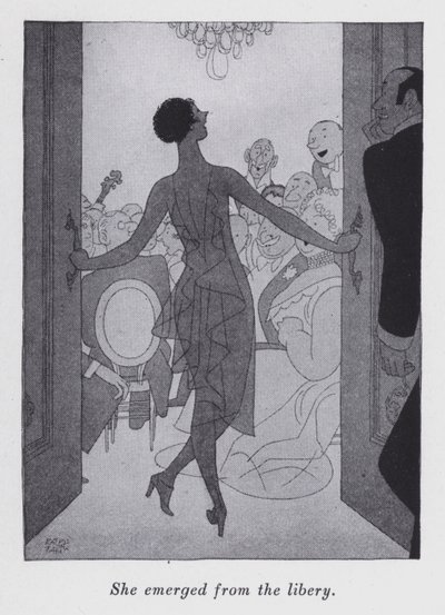 Illustrazione per "But Gentlemen Marry Brunettes" di Anita Loos da Ralph Barton