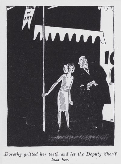 Illustrazione per "But Gentlemen Marry Brunettes" di Anita Loos da Ralph Barton