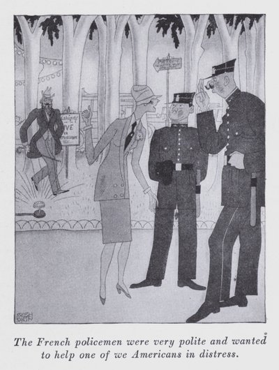 Illustrazione per "But Gentlemen Marry Brunettes" di Anita Loos da Ralph Barton