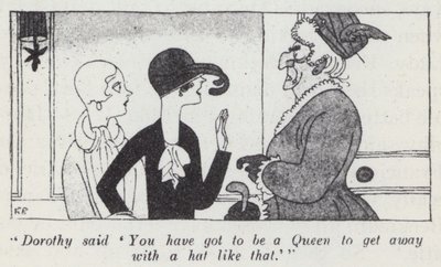 Illustrazione per Gli uomini preferiscono le bionde di Anita Loos da Ralph Barton