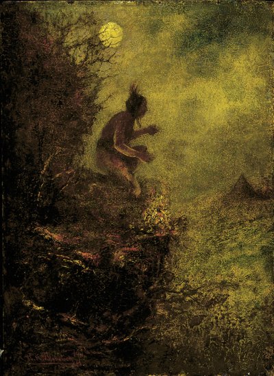 Il fuoco di segnalazione, 1885-1890 da Ralph Albert Blakelock