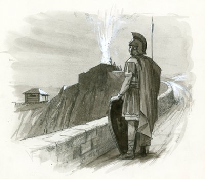 Un fuoco di segnalazione romano da Ralph Bruce