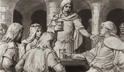 Walteoff invogliato al tradimento (gouache su carta) da Ralph Bruce
