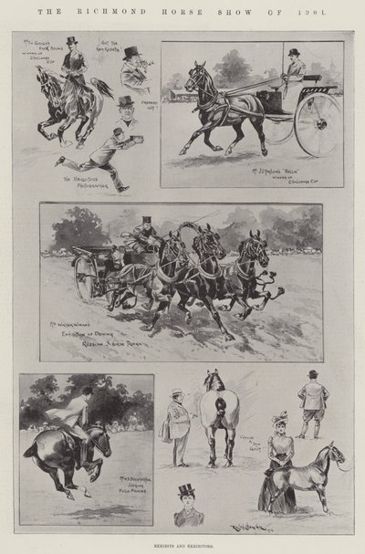 Lo Spettacolo Equestre di Richmond del 1901 da Ralph Cleaver