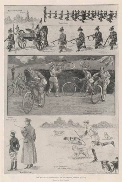 Il torneo dei volontari al Crystal Palace, 27 luglio da Ralph Cleaver