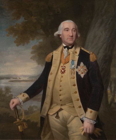 Maggiore Generale Friedrich Wilhelm Augustus, Barone von Steuben (1730-1794) da Ralph Earl