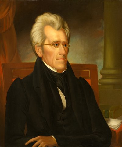 Andrew Jackson (1767-1845), c. 1830-32 da Ralph Eleaser Whiteside Earl
