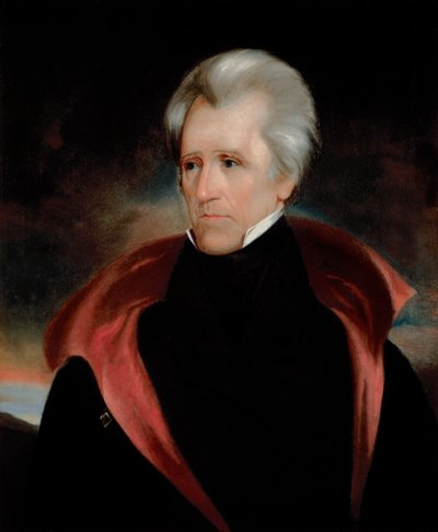 Ritratto di Andrew Jackson da Ralph Eleaser Whiteside Earl