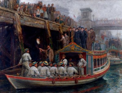 Giornata della chiatta, 1891 da Ralph Hedley