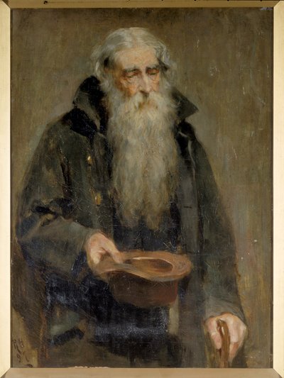 Mendicante cieco, 1897 da Ralph Hedley