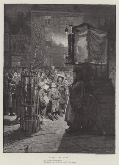 Punch e Judy da Ralph Hedley