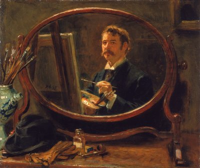 Autoritratto, 1895 da Ralph Hedley